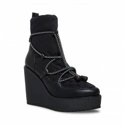 SteveMadden Super Platforms ASTRA BLACK