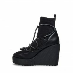 SteveMadden Super Platforms ASTRA BLACK