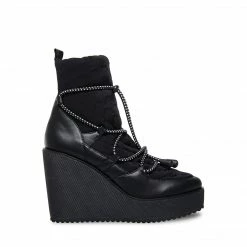 SteveMadden Super Platforms ASTRA BLACK
