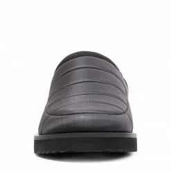 SteveMadden PSLIDE BLACK FABRIC