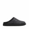 SteveMadden PSLIDE BLACK FABRIC