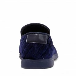 SteveMadden QUINCY BLUE VELOUR MEN'S SHOES