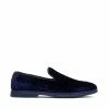 SteveMadden QUINCY BLUE VELOUR MEN'S SHOES