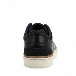 SteveMadden BEAMON BLACK LEATHER MEN'S SHOES