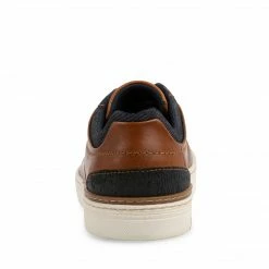 SteveMadden MEN'S SHOES BEAMON TAN LEATHER