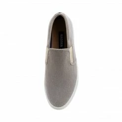 SteveMadden ARLLO GREY/WHITE FABRIC