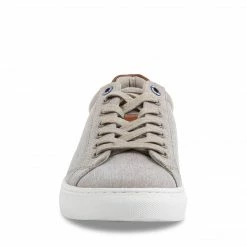 SteveMadden AUGUSTTT GREY/WHITE FABRIC