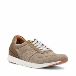 SteveMadden MEN'S SHOES SEB TAUPE SUEDE