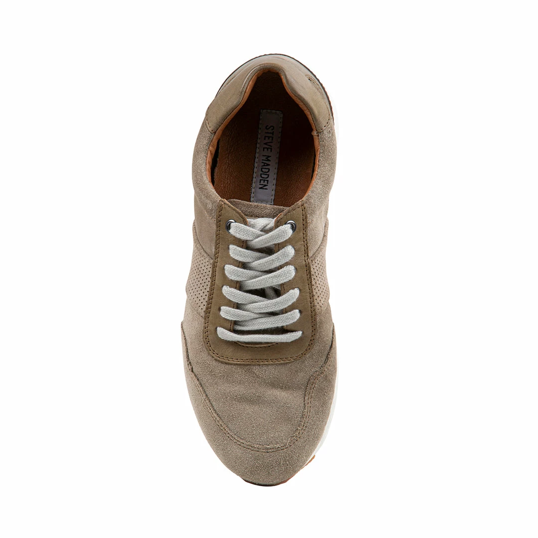 SteveMadden MEN'S SHOES SEB TAUPE SUEDE