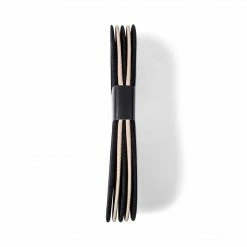 SteveMadden 5PK WOMEN'S BLACK/NUDE FOOTIE SOCKS Socks & Shoe Care