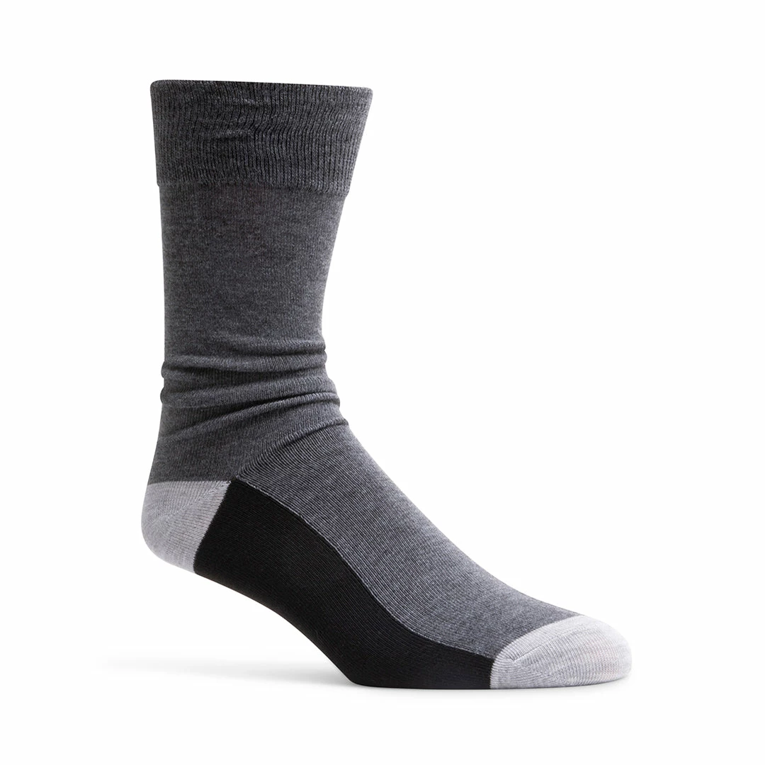 SteveMadden 4PK MEN'S BLACK MULTI SOCKS