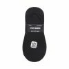 SteveMadden 3PK MEN'S BLACK MULTI FOOT LINERS