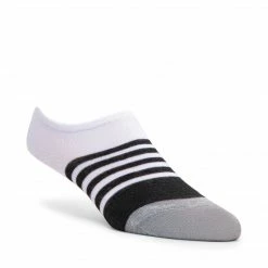 SteveMadden 5PK MEN'S WHITE MULTI SNEAKERS SOCKS MEN'S SHOES