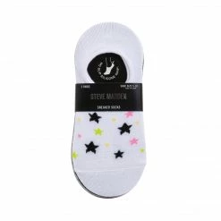 SteveMadden 5PK WOMEN'S BLACK MULTI SNEAKER SOCKS All Accessories