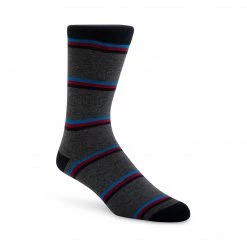 SteveMadden 5PK MEN'S BLUE MULTI SOCKS MEN'S SHOES