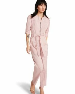 SteveMadden All New FLYING PRIVATE JUMPSUIT PINK