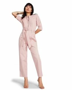 SteveMadden All New FLYING PRIVATE JUMPSUIT PINK