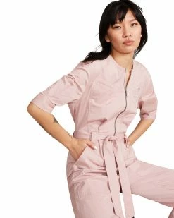 SteveMadden All New FLYING PRIVATE JUMPSUIT PINK