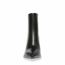 SteveMadden AQUARIUS BLACK LEATHER