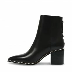 SteveMadden AQUARIUS BLACK LEATHER