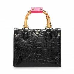 SteveMadden BFABS BLACK EXOTIC All New