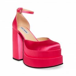 SteveMadden CHARLIZE PINK SATIN All New