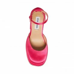 SteveMadden CHARLIZE PINK SATIN All New