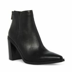 SteveMadden All New CORNELIA BLACK LEATHER