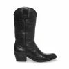 SteveMadden HAYWARD BLACK LEATHER