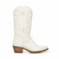 SteveMadden HAYWARD WHITE LEATHER