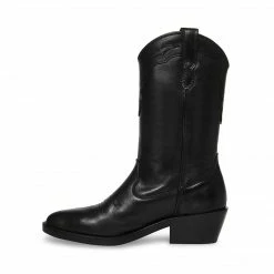 SteveMadden All New LAREDO BLACK LEATHER