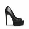 SteveMadden LUST BLACK LEATHER