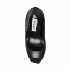 SteveMadden LUST BLACK LEATHER