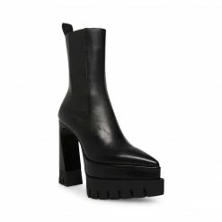 SteveMadden MILLIE BLACK LEATHER