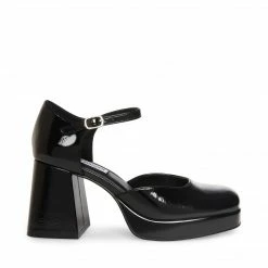 SteveMadden MIMI BLACK PATENT