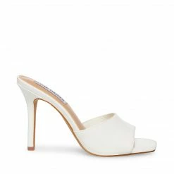 SteveMadden SIGNALL WHITE PATENT All New