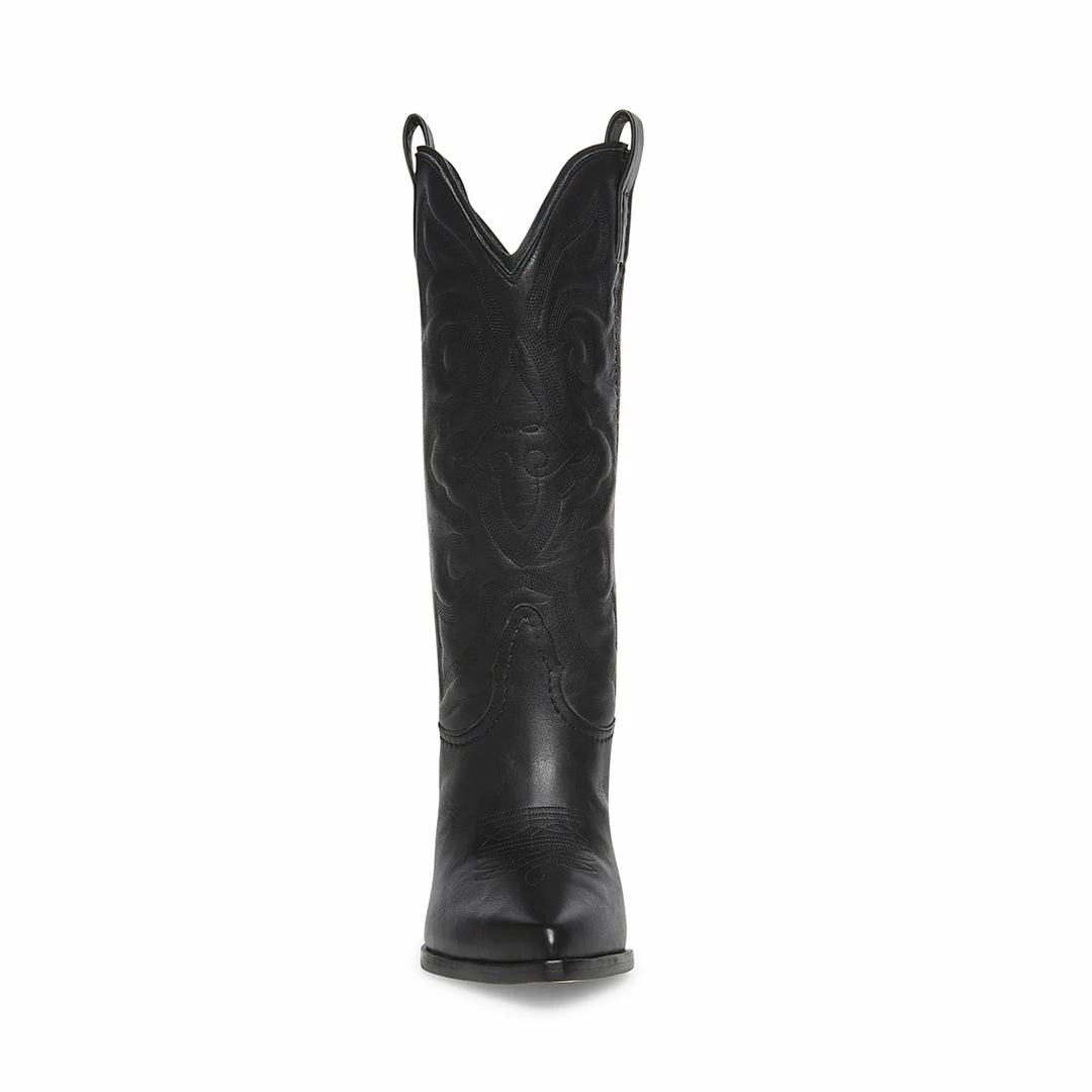 SteveMadden WEST BLACK LEATHER