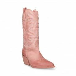 SteveMadden WEST PINK LEATHER