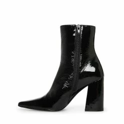 SteveMadden ZOE BLACK PATENT All New