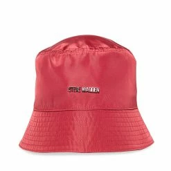 SteveMadden NYLON BUCKET HAT BURGUNDY