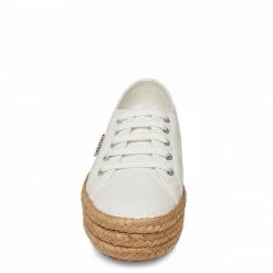 SteveMadden Super Platforms S00CF20 WHITE FABRIC