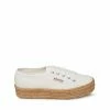 SteveMadden Super Platforms S00CF20 WHITE FABRIC