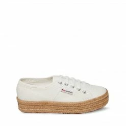 SteveMadden Super Platforms S00CF20 WHITE FABRIC