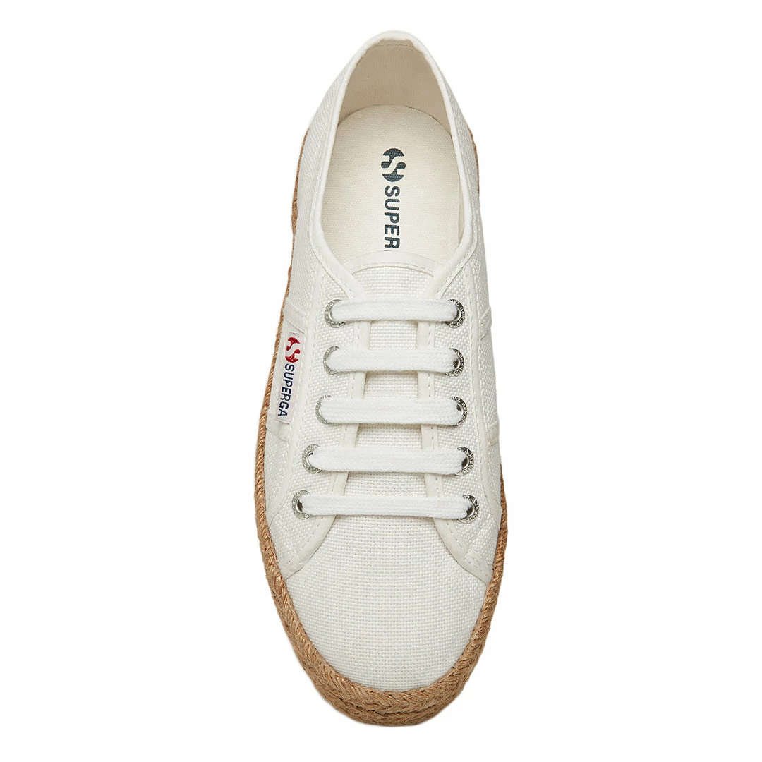 SteveMadden Super Platforms S00CF20 WHITE FABRIC