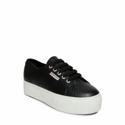 SteveMadden WOMEN'S SHOES S00C790 BLACK LEATHER