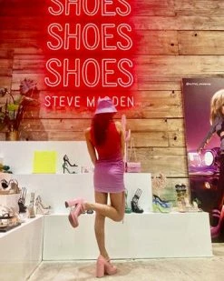 SteveMadden All New TWICE PINK PATENT