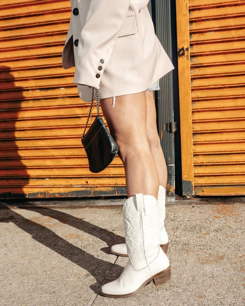 SteveMadden HAYWARD WHITE LEATHER